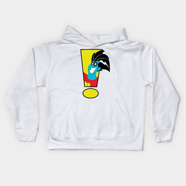 Freakazoid Kids Hoodie by ceemyvision